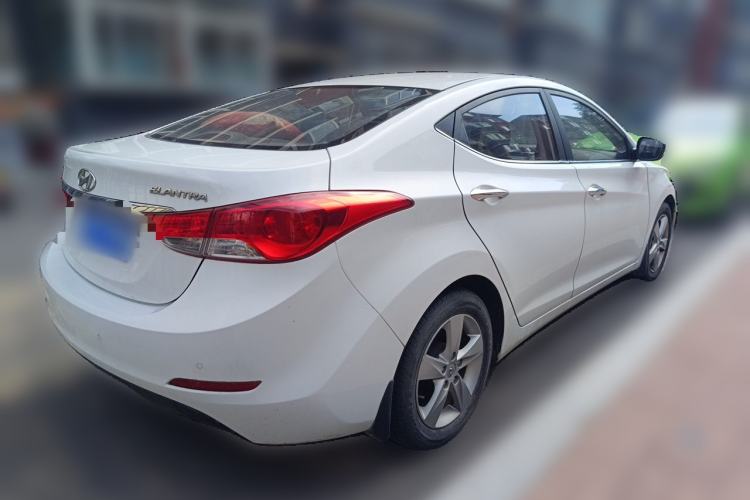 Used Hyundai Elantra (5th Generation / Langdong) 2012 1.6L Manual Leading Model Rear Right 45 Deg