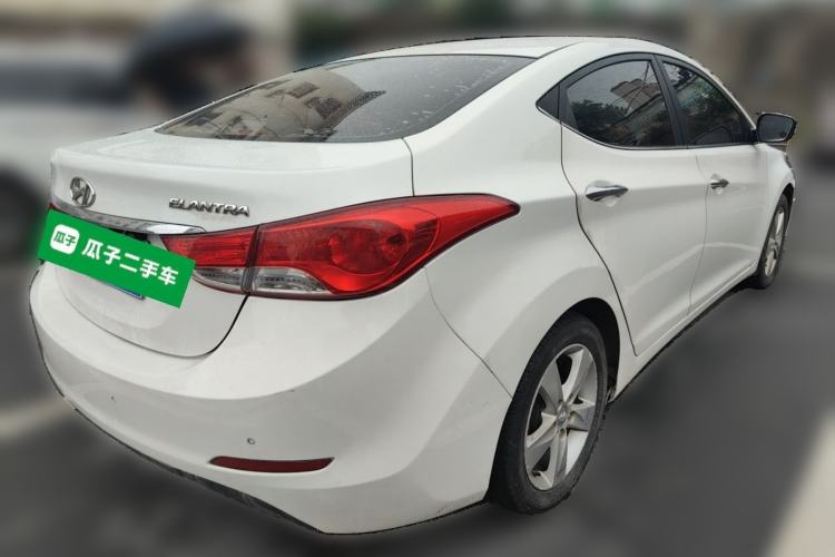 Used Hyundai Elantra (5th Generation / Langdong) 2012 1.6L Automatic Prestige Model Rear Right 45 Deg