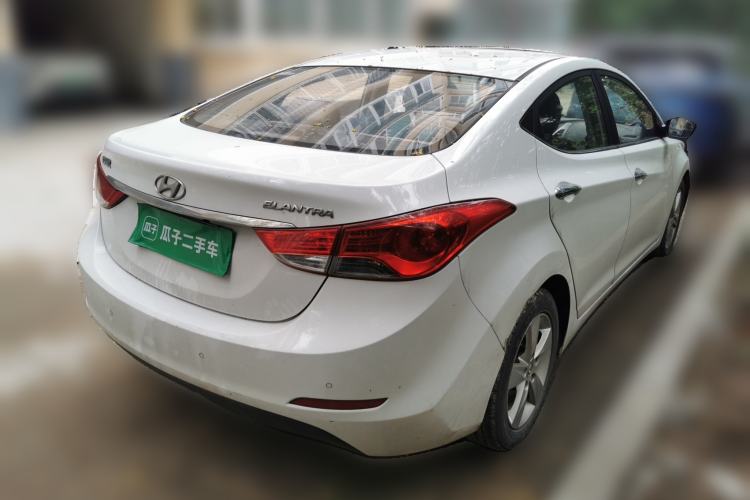 Used Hyundai Elantra (5th Generation / Langdong) 2012 1.6L Manual Leading Model Rear Right 45 Deg