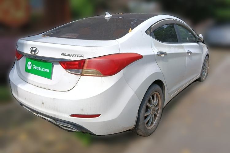 Used Hyundai Elantra (5th Generation / Langdong) 2012 1.6L Automatic Prestige Model Rear Right 45 Deg