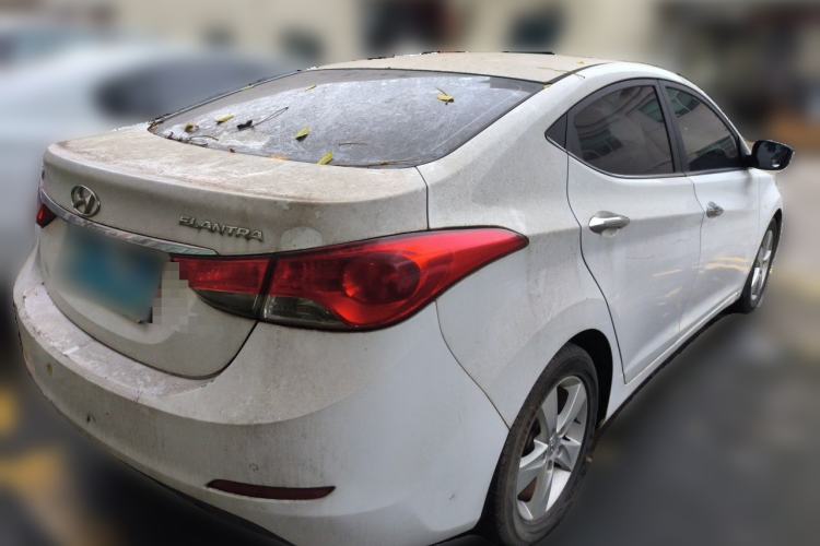 Used Hyundai Elantra (5th Generation / Langdong) 2012 1.6L Manual Leading Model Rear Right 45 Deg