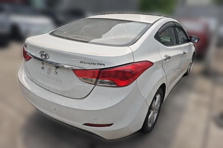 Used Hyundai Elantra (5th Generation / Langdong) 2012 1.6L Manual Leading Model Rear Right 45 Deg