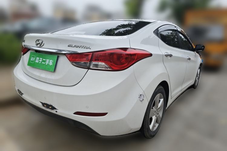 Used Hyundai Elantra (5th Generation / Langdong) 2012 1.6L Manual Leading Model Rear Right 45 Deg