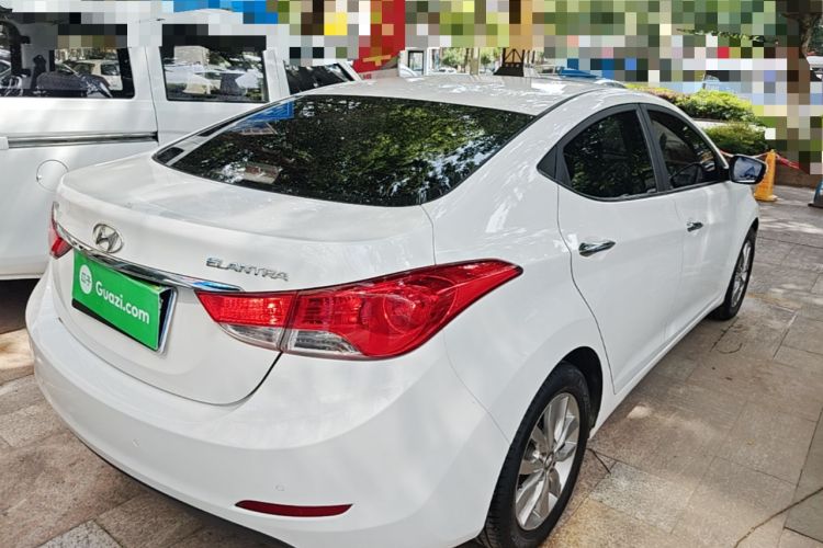 Used Hyundai Elantra (5th Generation / Langdong) 2012 1.6L Manual Leading Model Rear Right 45 Deg
