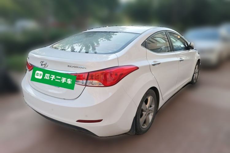 Used Hyundai Elantra (5th Generation / Langdong) 2012 1.6L Manual Leading Model Rear Right 45 Deg
