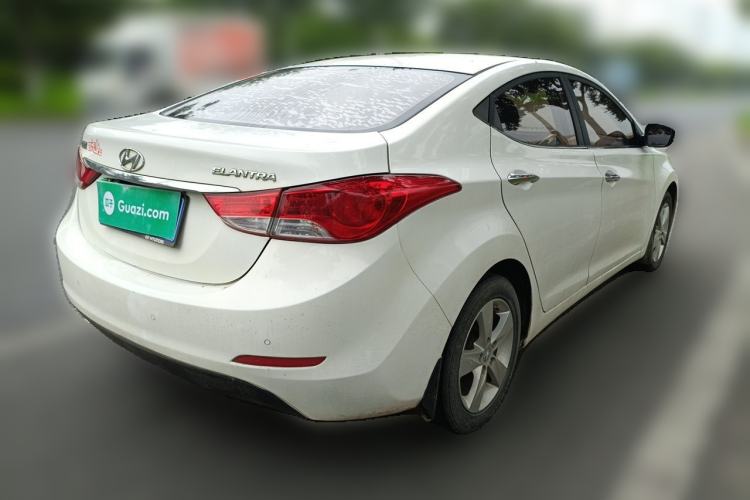Used Hyundai Elantra (5th Generation / Langdong) 2012 1.6L Automatic Leading Model Rear Right 45 Deg