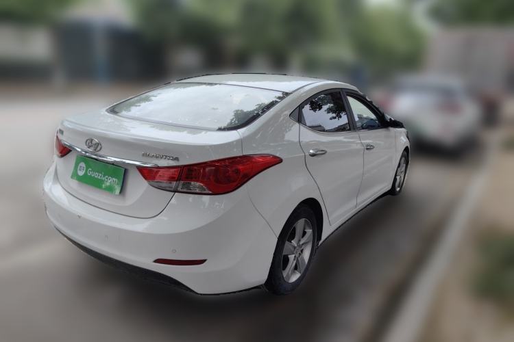 Used Hyundai Elantra (5th Generation / Langdong) 2012 1.6L Manual Leading Model Rear Right 45 Deg