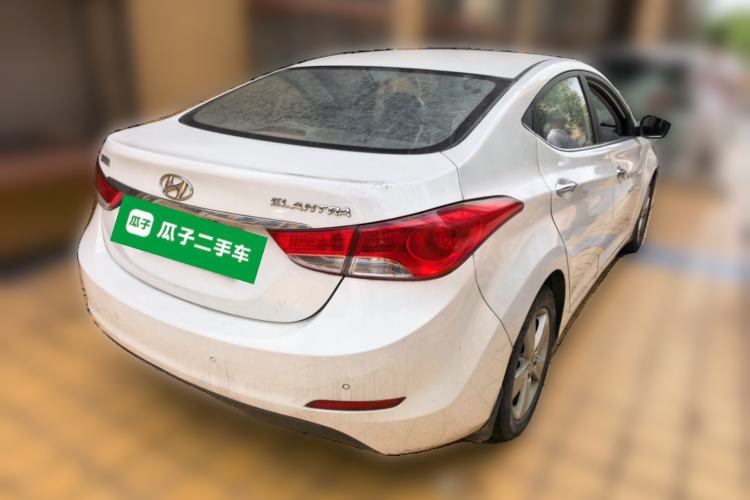 Used Hyundai Elantra (5th Generation / Langdong) 2012 1.6L Manual Leading Model Rear Right 45 Deg