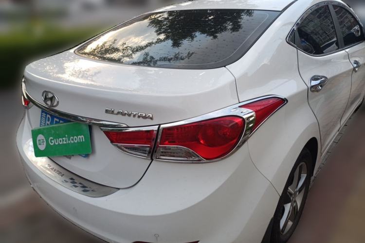 Used Hyundai Elantra (5th Generation / Langdong) 2012 1.6L Manual Leading Model Rear Right 45 Deg