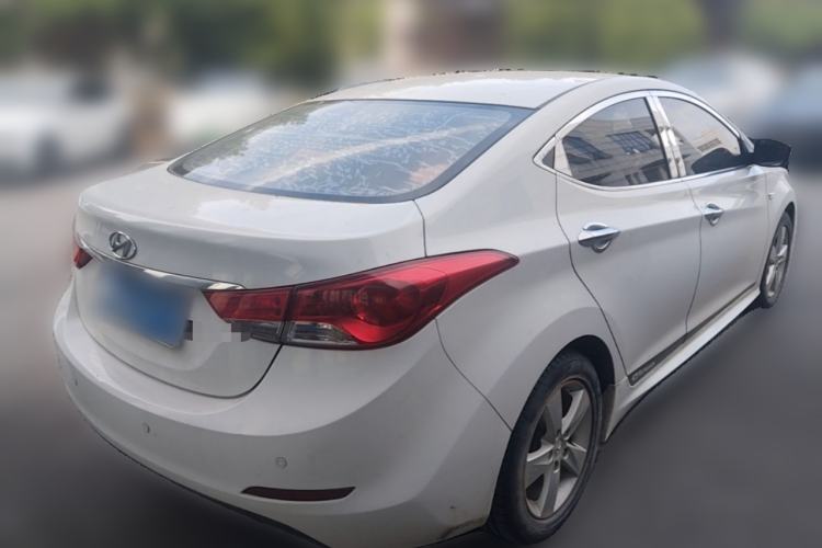 Used Hyundai Elantra (5th Generation / Langdong) 2012 1.6L Manual Fashion Edition Rear Right 45 Deg
