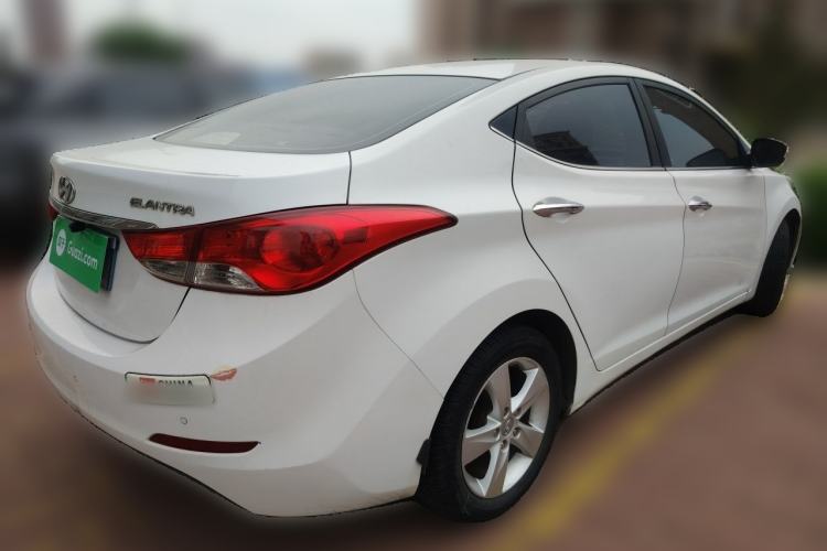 Used Hyundai Elantra (5th Generation / Langdong) 2012 1.6L Manual Leading Model Rear Right 45 Deg