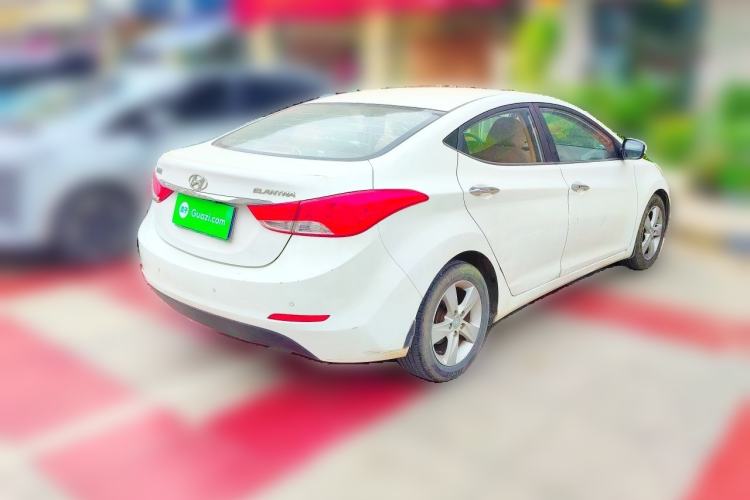 Used Hyundai Elantra (5th Generation / Langdong) 2012 1.6L Manual Leading Model Rear Right 45 Deg