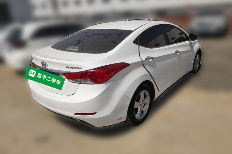 Used Hyundai Elantra (5th Generation / Langdong) 2012 1.6L Manual Leading Model Rear Right 45 Deg
