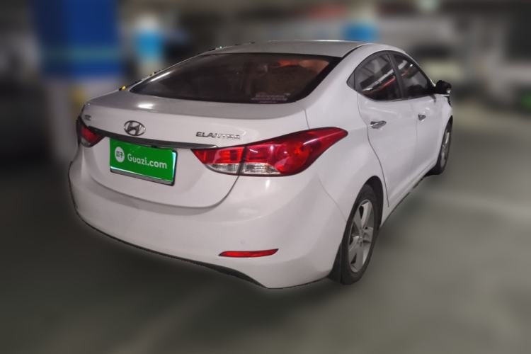 Used Hyundai Elantra (5th Generation / Langdong) 2012 1.6L Manual Leading Model Rear Right 45 Deg