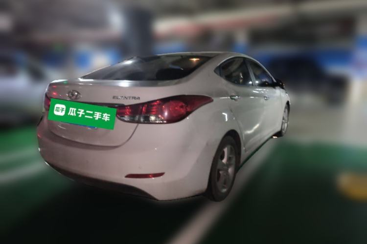 Used Hyundai Elantra (5th Generation / Langdong) 2012 1.6L Automatic Prestige Model Rear Right 45 Deg