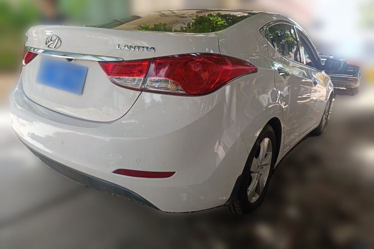 Used Hyundai Elantra (5th Generation / Langdong) 2012 1.6L Automatic Prestige Model Rear Right 45 Deg
