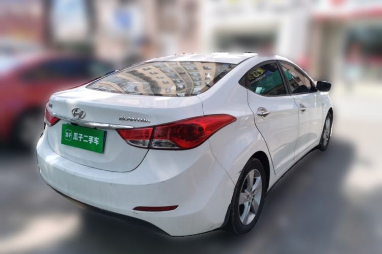 Used Hyundai Elantra (5th Generation / Langdong) 2012 1.6L Manual Fashion Edition Rear Right 45 Deg