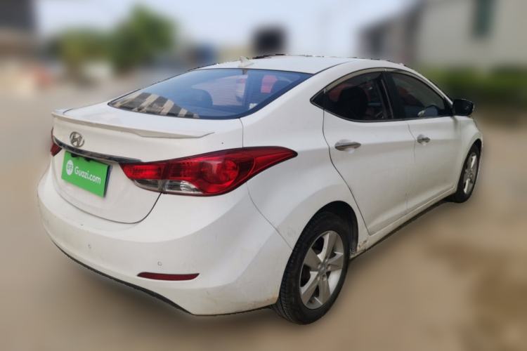 Used Hyundai Elantra (5th Generation / Langdong) 2012 1.6L Automatic Leading Model Rear Right 45 Deg