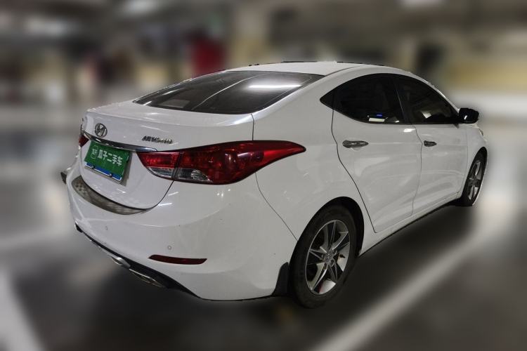 Used Hyundai Elantra (5th Generation / Langdong) 2012 1.6L Manual Leading Model Rear Right 45 Deg