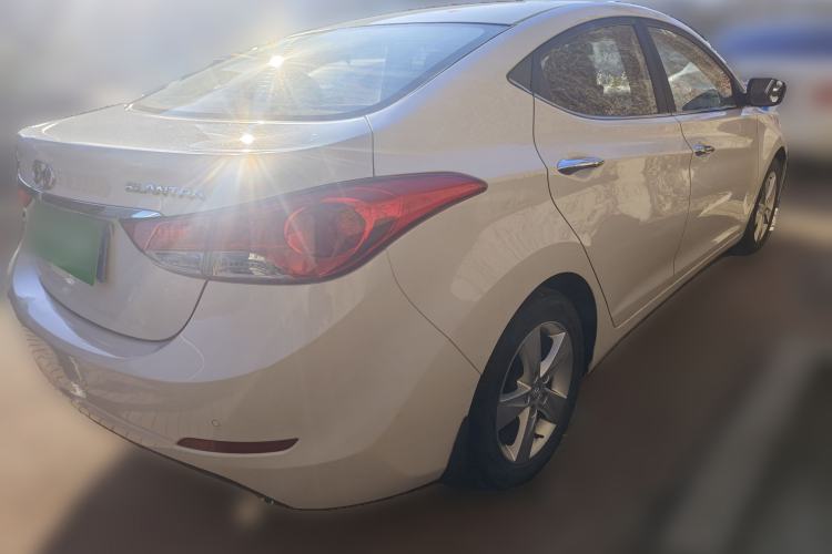 Used Hyundai Elantra (5th Generation / Langdong) 2012 1.6L Automatic Prestige Model Rear Right 45 Deg