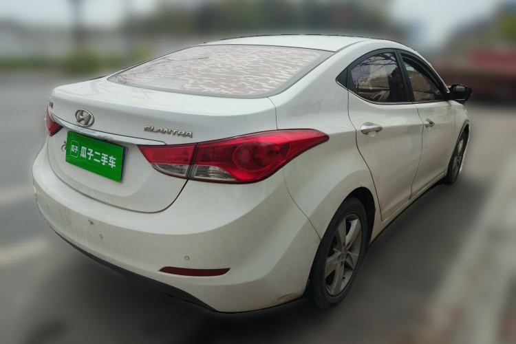 Used Hyundai Elantra (5th Generation / Langdong) 2012 1.6L Automatic Prestige Model Rear Right 45 Deg