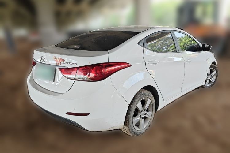Used Hyundai Elantra (5th Generation / Langdong) 2012 1.6L Automatic Fashion Edition Rear Right 45 Deg