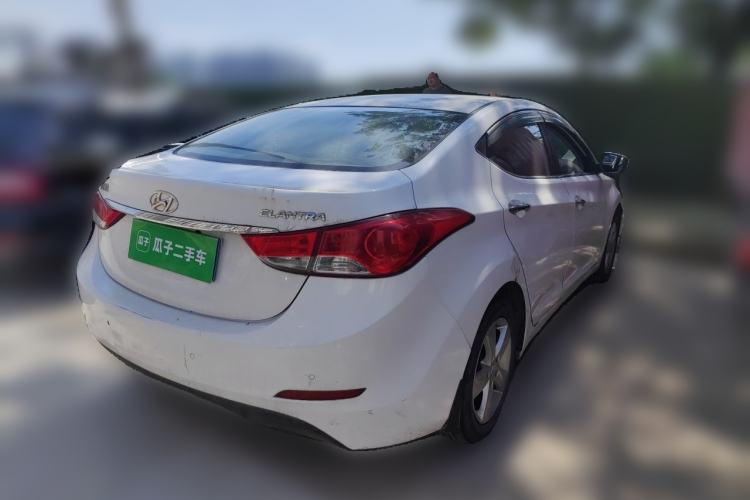 Used Hyundai Elantra (5th Generation / Langdong) 2012 1.6L Automatic Leading Model Rear Right 45 Deg