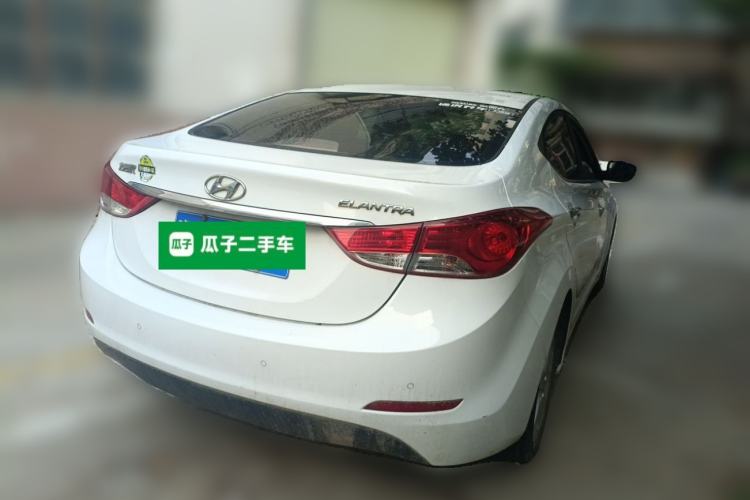 Used Hyundai Elantra (5th Generation / Langdong) 2012 1.6L Automatic Leading Model Rear Right 45 Deg