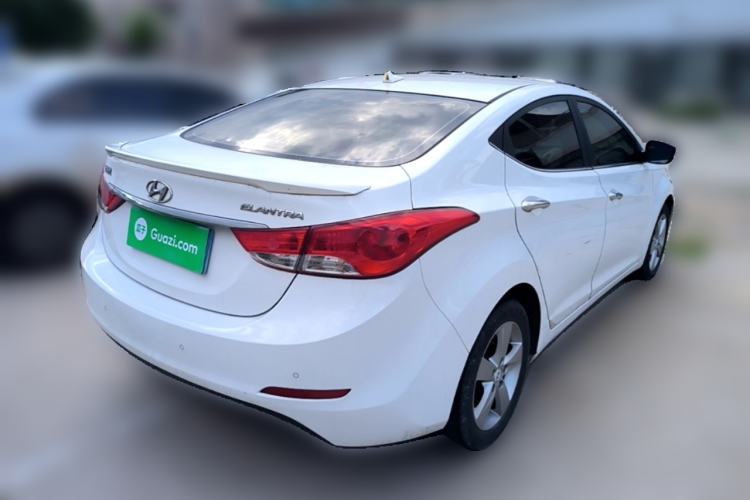 Used Hyundai Elantra (5th Generation / Langdong) 2012 1.6L Manual Leading Model Rear Right 45 Deg