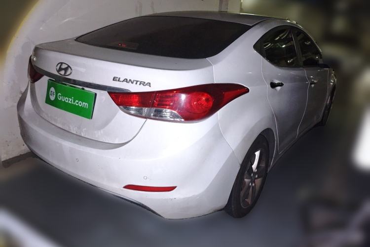 Used Hyundai Elantra (5th Generation / Langdong) 2012 1.6L Automatic Prestige Model Rear Right 45 Deg