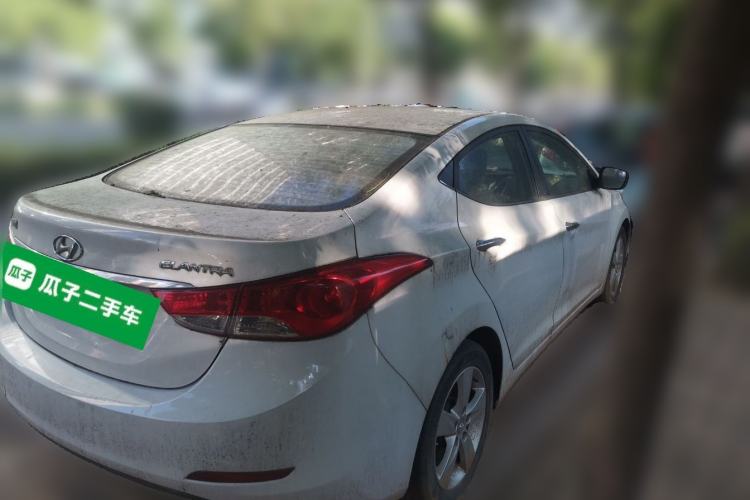 Used Hyundai Elantra (5th Generation / Langdong) 2012 1.6L Automatic Prestige Model Rear Right 45 Deg