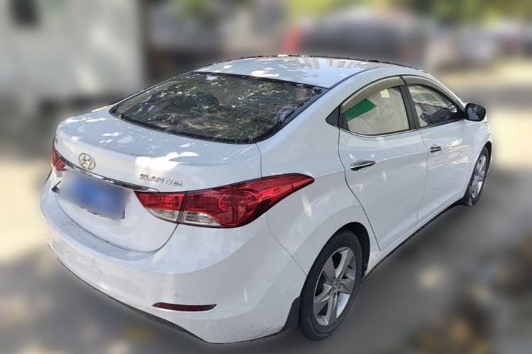 Used Hyundai Elantra (5th Generation / Langdong) 2012 1.6L Manual Leading Model Rear Right 45 Deg