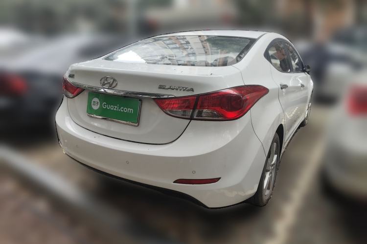 Used Hyundai Elantra (5th Generation / Langdong) 2012 1.6L Manual Leading Model Rear Right 45 Deg