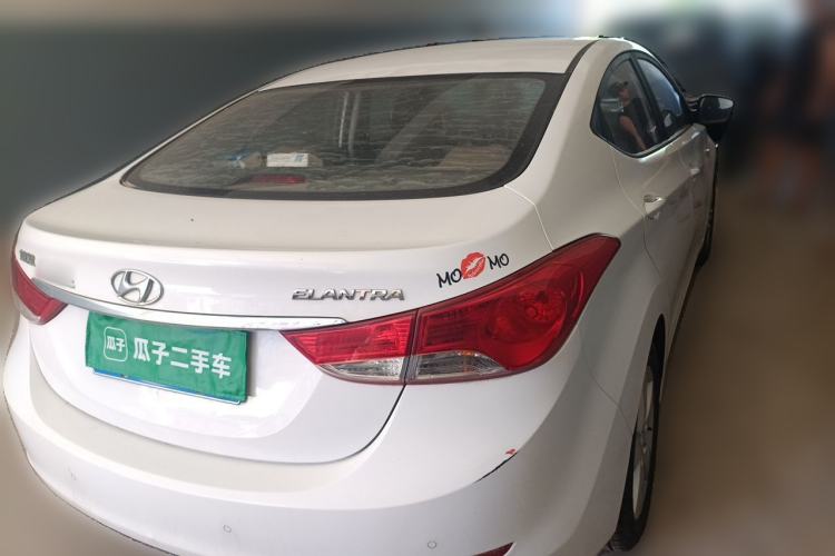 Used Hyundai Elantra (5th Generation / Langdong) 2012 1.6L Automatic Fashion Edition Rear Right 45 Deg