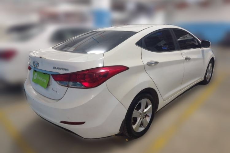 Used Hyundai Elantra (5th Generation / Langdong) 2012 1.6L Manual Leading Model Rear Right 45 Deg