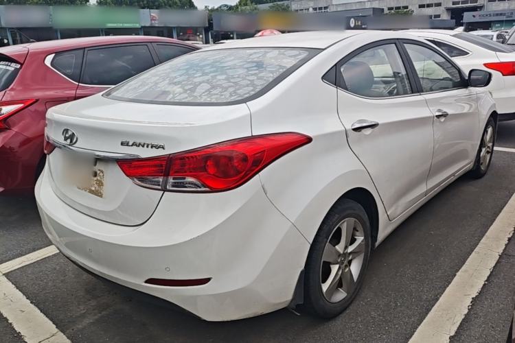 Used Hyundai Elantra (5th Generation / Langdong) 2012 1.6L Automatic Prestige Model Rear Right 45 Deg
