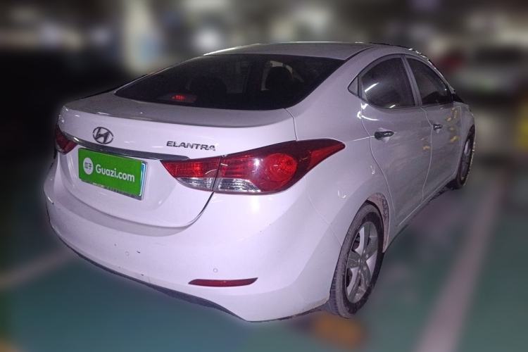 Used Hyundai Elantra (5th Generation / Langdong) 2012 1.6L Automatic Prestige Model Rear Right 45 Deg