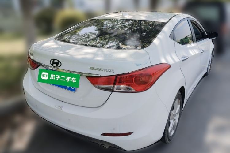 Used Hyundai Elantra (5th Generation / Langdong) 2012 1.6L Manual Leading Model Rear Right 45 Deg