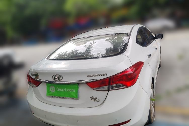 Used Hyundai Elantra (5th Generation / Langdong) 2012 1.6L Manual Leading Model Rear Right 45 Deg