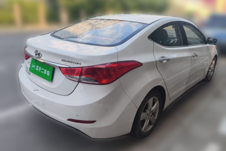 Used Hyundai Elantra (5th Generation / Langdong) 2012 1.6L Manual Leading Model Rear Right 45 Deg