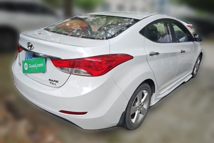 Used Hyundai Elantra (5th Generation / Langdong) 2012 1.6L Manual Leading Model Rear Right 45 Deg