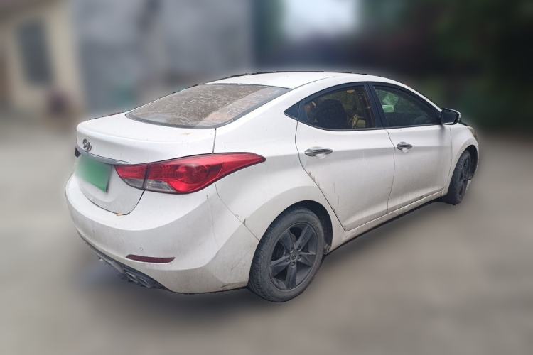 Used Hyundai Elantra (5th Generation / Langdong) 2012 1.6L Manual Leading Model Rear Right 45 Deg