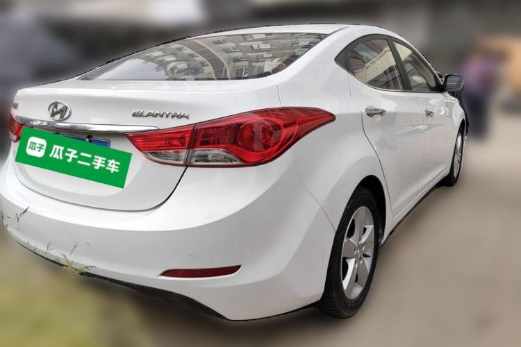 Used Hyundai Elantra (5th Generation / Langdong) 2012 1.6L Manual Leading Model Rear Right 45 Deg