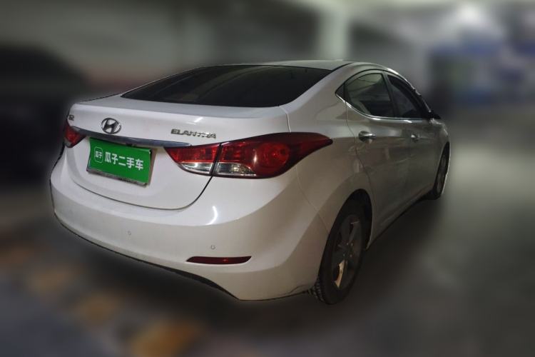 Used Hyundai Elantra (5th Generation / Langdong) 2012 1.6L Manual Leading Model Rear Right 45 Deg