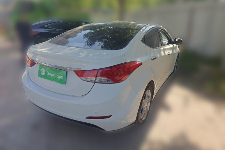 Used Hyundai Elantra (5th Generation / Langdong) 2012 1.6L Automatic Leading Model Rear Right 45 Deg