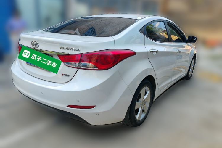 Used Hyundai Elantra (5th Generation / Langdong) 2012 1.6L Automatic Prestige Model Rear Right 45 Deg