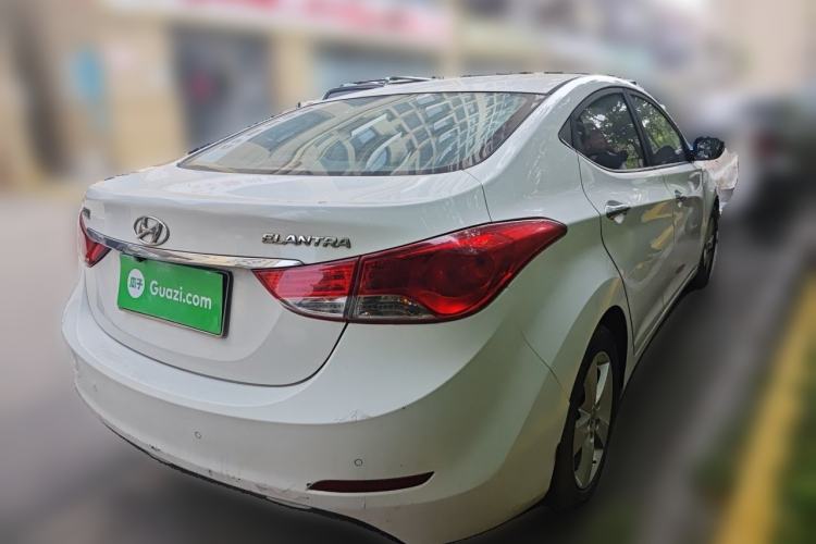 Used Hyundai Elantra (5th Generation / Langdong) 2012 1.6L Manual Leading Model Rear Right 45 Deg