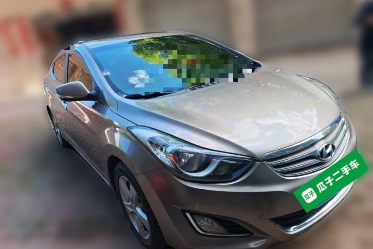Used Hyundai Elantra (5th Generation / Langdong) 2012 1.6L Automatic Prestige Model Front Right 45 Deg