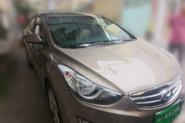 Used Hyundai Elantra (5th Generation / Langdong) 2012 1.6L Automatic Prestige Model Front Right 45 Deg