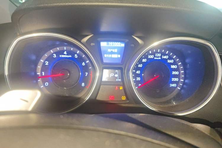 Used Hyundai Elantra (5th Generation / Langdong) 2012 1.8L Automatic Prestige Model Instrument Cluster